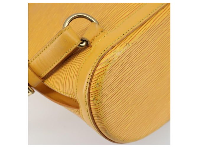 LOUIS VUITTON Epi Coblanc Schultertasche Gelb M52293 LV Auth ep14324A - Ansicht 18