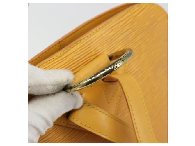LOUIS VUITTON Epi Coblanc Schultertasche Gelb M52293 LV Auth ep14324A - Ansicht 7