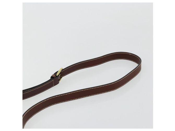 Borsa a Spalla BALLY in Pelle Nera e Oro Auth 177531A Nero D'oro - vista 8