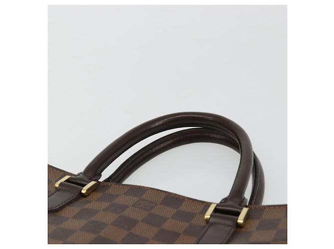 LOUIS VUITTON Damier Ebene Sac Plat Hand Bag N51140 LV Auth BA12381 - vista 14