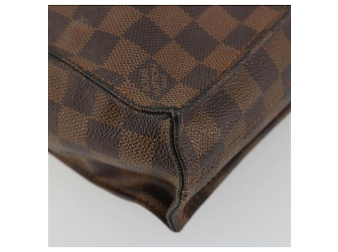 LOUIS VUITTON Damier Ebene Sac Plat Hand Bag N51140 LV Auth BA12381 - vista 15