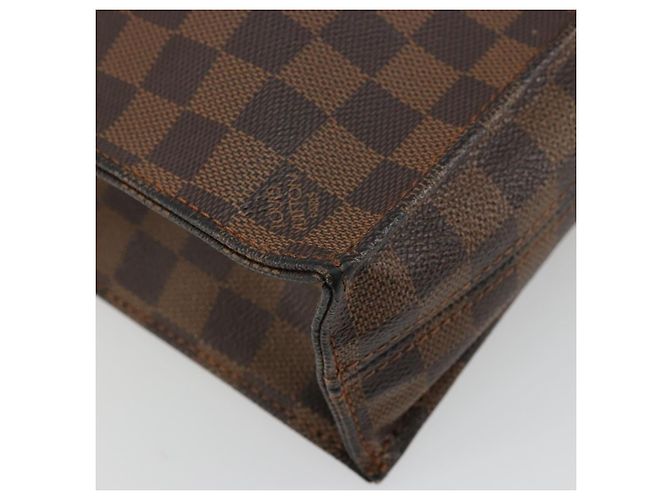 LOUIS VUITTON Damier Ebene Sac Plat Hand Bag N51140 LV Auth BA12381 - vista 17