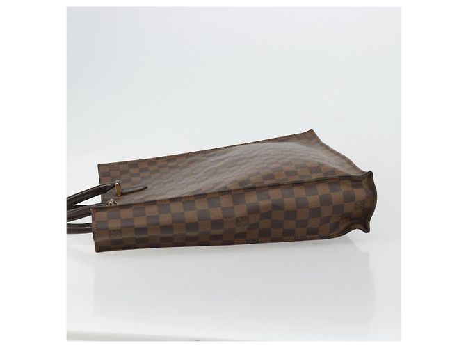 LOUIS VUITTON Damier Ebene Sac Plat Hand Bag N51140 LV Auth BA12381 - vista 4