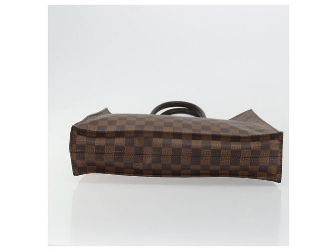 LOUIS VUITTON Damier Ebene Sac Plat Hand Bag N51140 LV Auth BA12381 - vista 5
