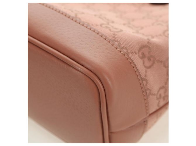 Borsa Tote GUCCI GG Canvas Ophidia Rosa 742102 525040 Auth am11524SAM - vista 14