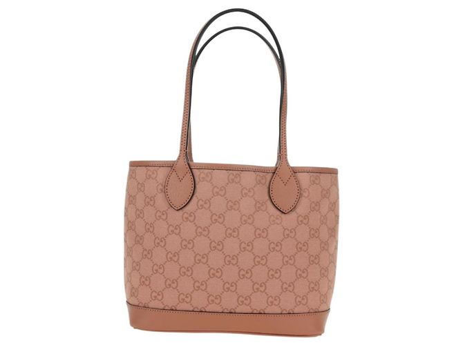 Borsa Tote GUCCI GG Canvas Ophidia Rosa 742102 525040 Auth am11524SAM - vista 2