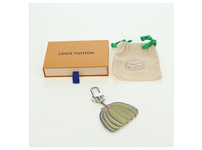 LOUIS VUITTON Portachiavi Pumpkin Charm metal Giallo M01103 LV Auth 170553SAM - vista 12