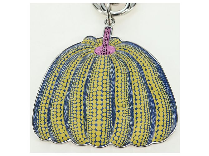 LOUIS VUITTON Portachiavi Pumpkin Charm metal Giallo M01103 LV Auth 170553SAM - vista 2