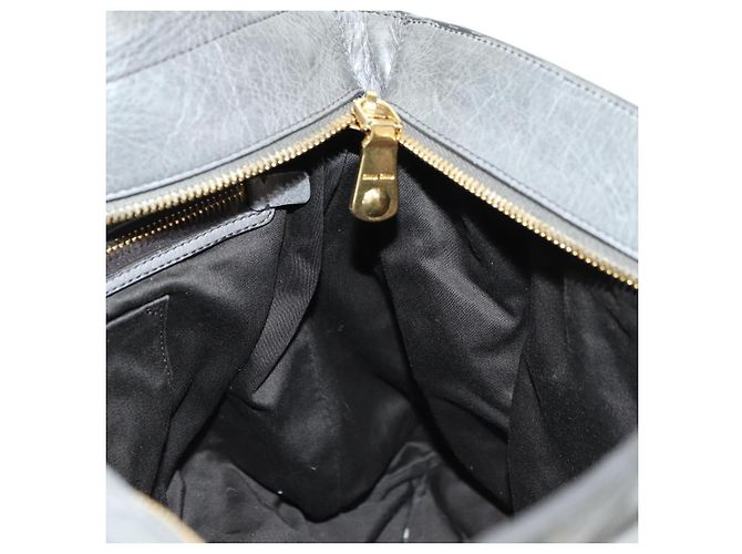 Borsa Miu Miu in pelle 2way Grigio Oro Auth 177717SAM Marrone D'oro - vista 25