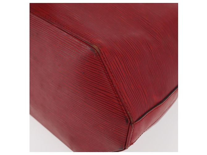LOUIS VUITTON Epi Sac Depaule GM Shoulder Bag Vermelho M80197 LV Auth bs34997 - vista 14