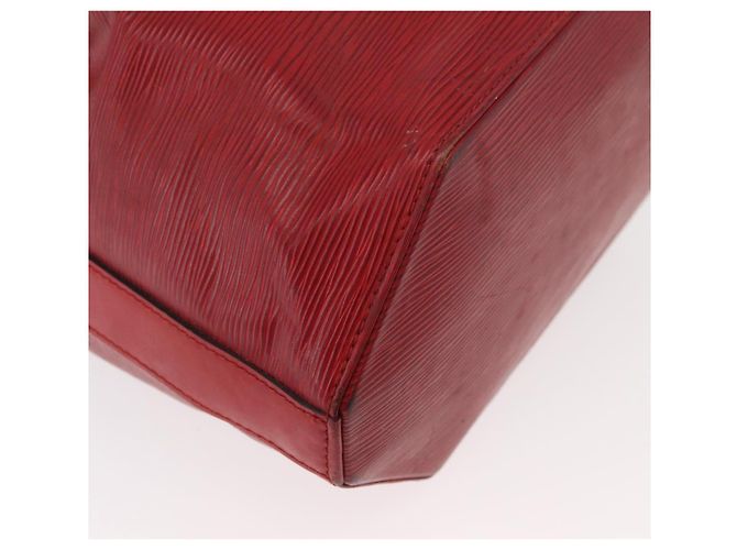 LOUIS VUITTON Epi Sac Depaule GM Shoulder Bag Vermelho M80197 LV Auth bs34997 - vista 15
