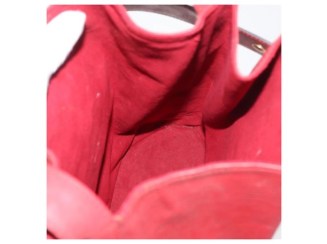 LOUIS VUITTON Epi Sac Depaule GM Shoulder Bag Vermelho M80197 LV Auth bs34997 - vista 17