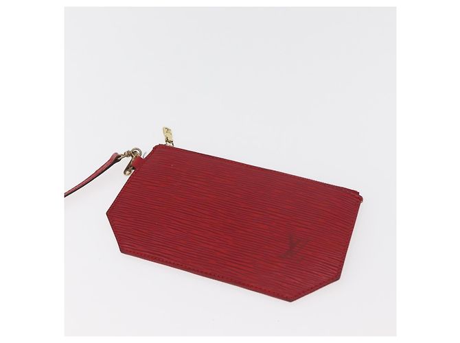LOUIS VUITTON Epi Sac Depaule GM Shoulder Bag Vermelho M80197 LV Auth bs34997 - vista 19
