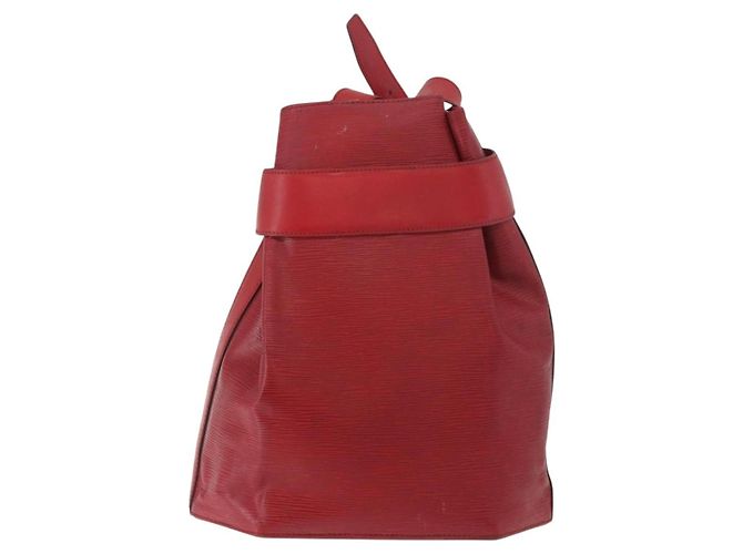 LOUIS VUITTON Epi Sac Depaule GM Shoulder Bag Vermelho M80197 LV Auth bs34997 - vista 2