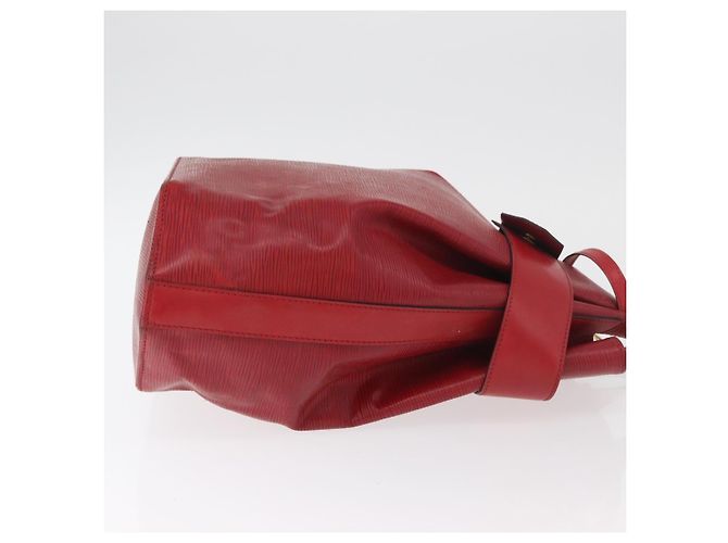 LOUIS VUITTON Epi Sac Depaule GM Shoulder Bag Vermelho M80197 LV Auth bs34997 - vista 3