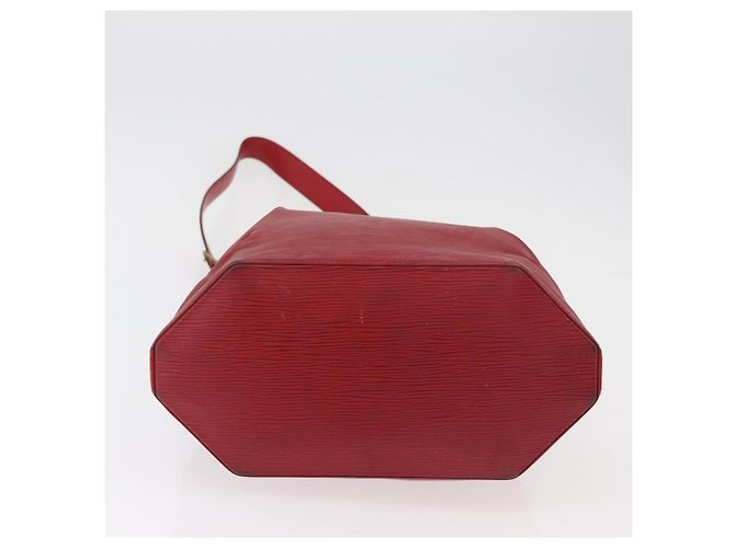 LOUIS VUITTON Epi Sac Depaule GM Shoulder Bag Vermelho M80197 LV Auth bs34997 - vista 5