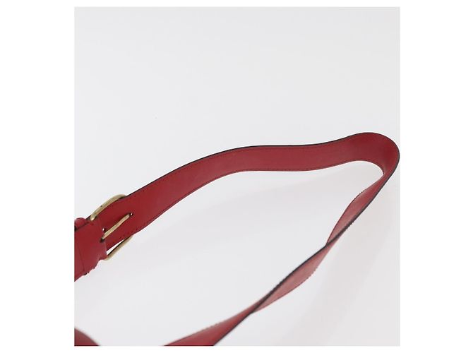 LOUIS VUITTON Epi Sac Depaule GM Shoulder Bag Vermelho M80197 LV Auth bs34997 - vista 8