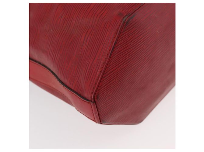 LOUIS VUITTON Epi Sac Depaule GM Shoulder Bag Vermelho M80197 LV Auth bs34997 - vista 9