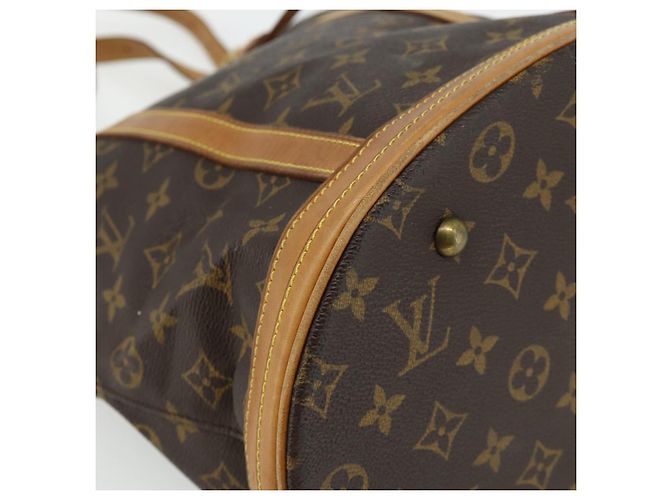 LOUIS VUITTON Borsa a Spalla Monogram Bucket GM M42236 LV Auth 179022 Monogramma - vista 14