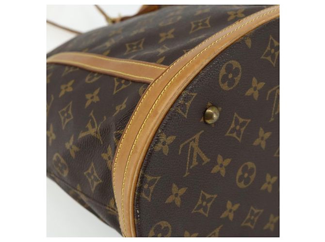 LOUIS VUITTON Borsa a Spalla Monogram Bucket GM M42236 LV Auth 179022 Monogramma - vista 16