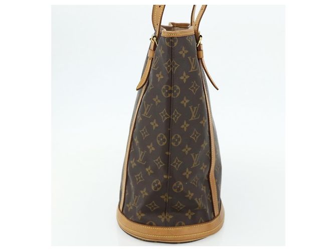 LOUIS VUITTON Borsa a Spalla Monogram Bucket GM M42236 LV Auth 179022 Monogramma - vista 3