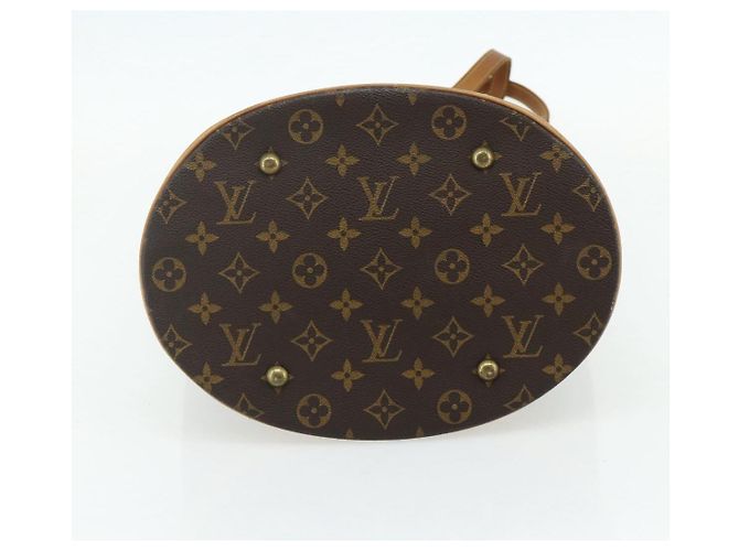 LOUIS VUITTON Borsa a Spalla Monogram Bucket GM M42236 LV Auth 179022 Monogramma - vista 5