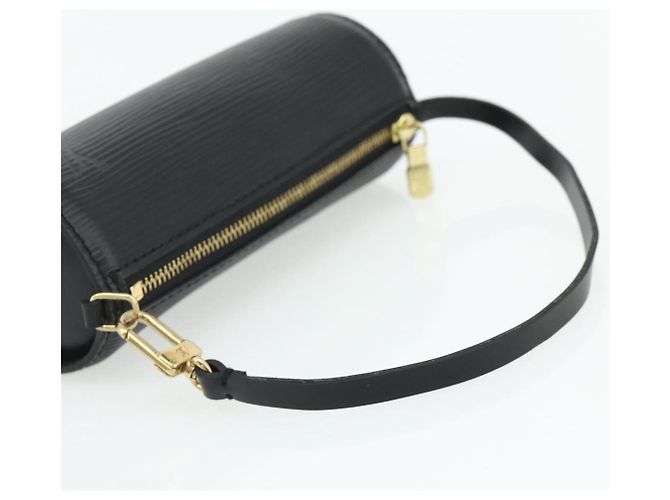 LOUIS VUITTON Epi Soufflot Pouch Black LV Auth BA12312A Negro - vista 7