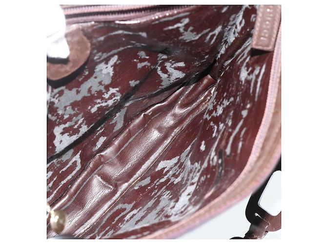 Sac à bandoulière GUCCI en cuir marron 001 2122 1822 Auth bs34903 - vue 11