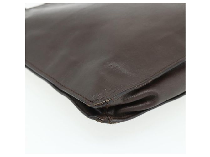 Sac à bandoulière GUCCI en cuir marron 001 2122 1822 Auth bs34903 - vue 14