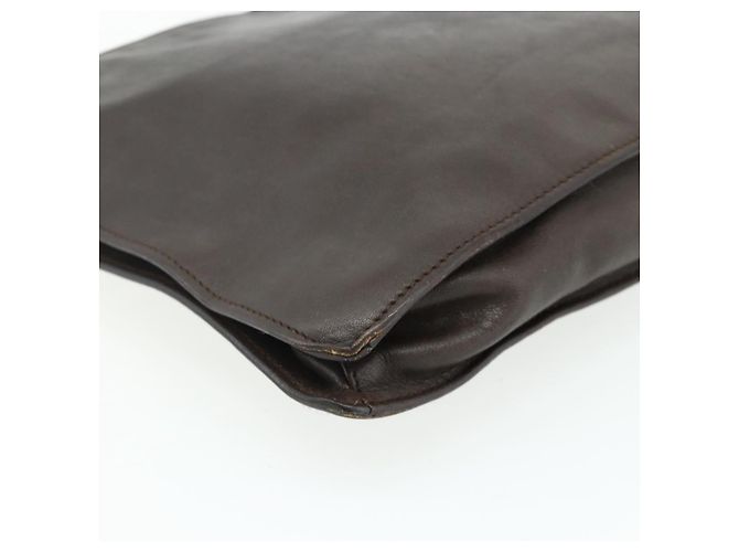 Sac à bandoulière GUCCI en cuir marron 001 2122 1822 Auth bs34903 - vue 16