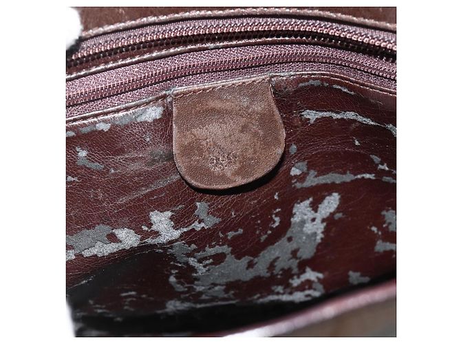 Sac à bandoulière GUCCI en cuir marron 001 2122 1822 Auth bs34903 - vue 17
