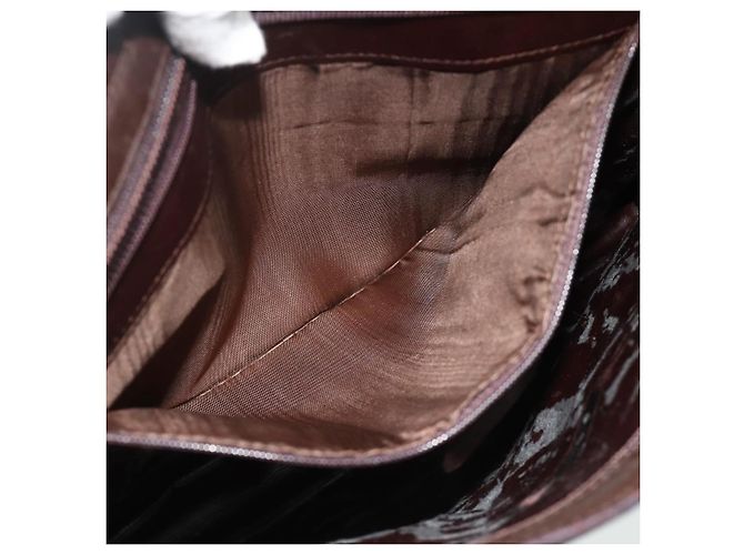 Sac à bandoulière GUCCI en cuir marron 001 2122 1822 Auth bs34903 - vue 21