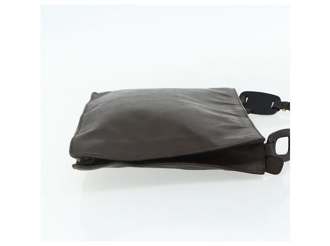 Sac à bandoulière GUCCI en cuir marron 001 2122 1822 Auth bs34903 - vue 4