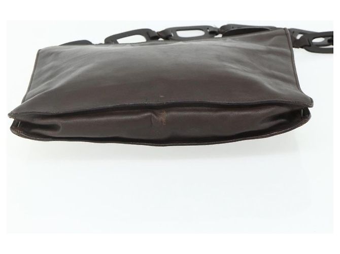 Sac à bandoulière GUCCI en cuir marron 001 2122 1822 Auth bs34903 - vue 5