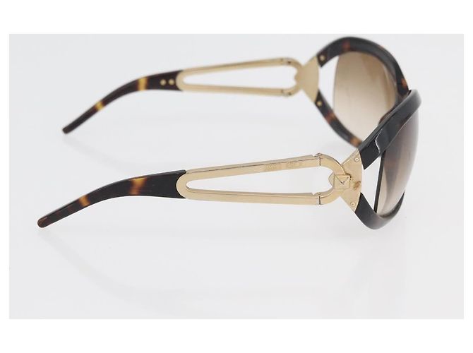 Gafas de sol Jimmy Choo de plástico 2 Set Brown Black Auth BA12499 Castaño Negro - vista 15