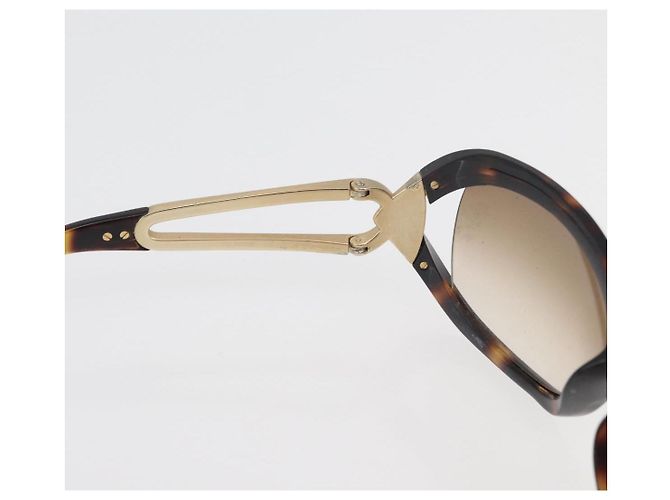 Gafas de sol Jimmy Choo de plástico 2 Set Brown Black Auth BA12499 Castaño Negro - vista 16