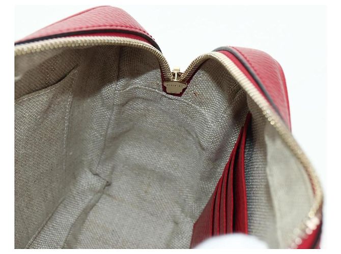 GUCCI GG Canvas Shoulder Bag Beige Gold 449413 Auth am11547V Golden - view 23