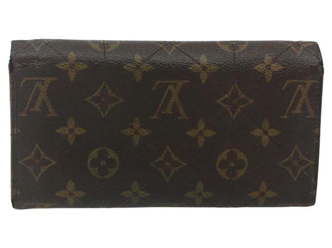 LOUIS VUITTON Monogram Etoile Portefeiulle Sarah Long Wallet M66556 Auth bs35085 Monograma - vista 2