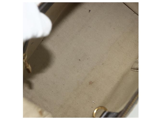 LOUIS VUITTON Borsa Monogram Mini Josephine GM Khaki M92310 LV Auth 177307 Cachi - vista 11