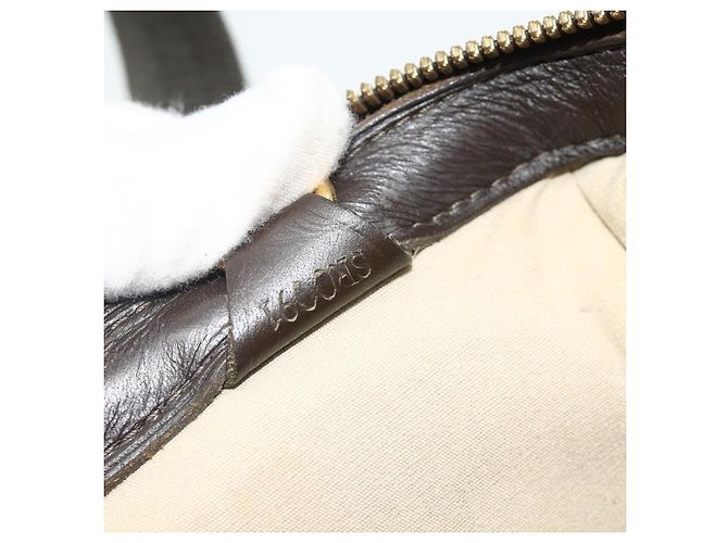 LOUIS VUITTON Borsa Monogram Mini Josephine GM Khaki M92310 LV Auth 177307 Cachi - vista 12