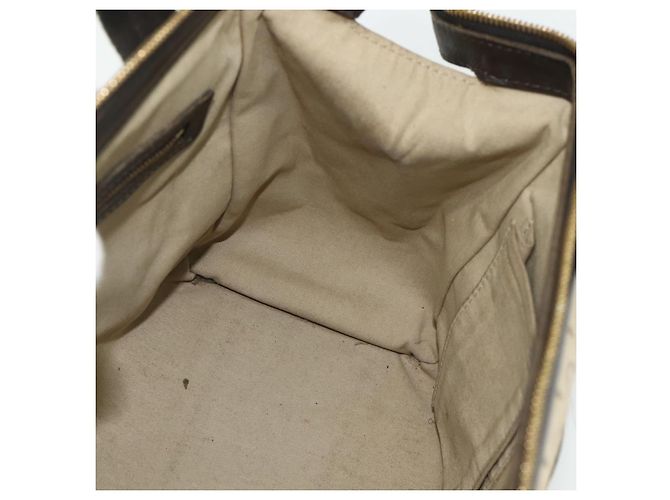 LOUIS VUITTON Borsa Monogram Mini Josephine GM Khaki M92310 LV Auth 177307 Cachi - vista 18