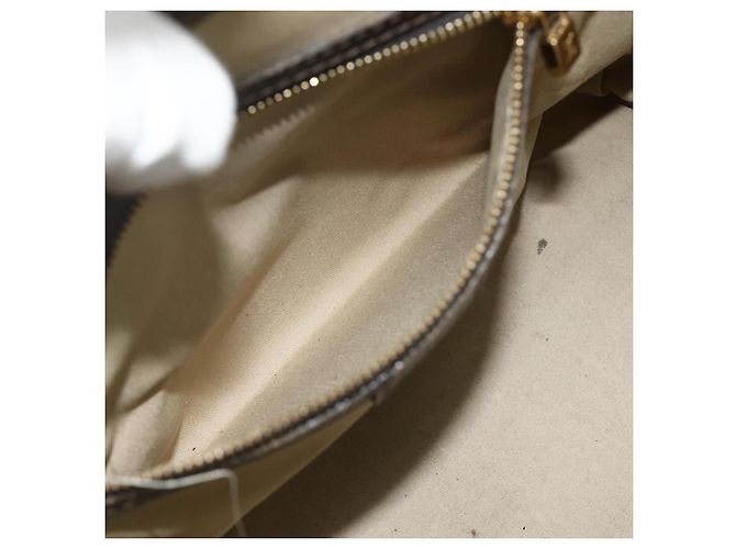 LOUIS VUITTON Borsa Monogram Mini Josephine GM Khaki M92310 LV Auth 177307 Cachi - vista 21