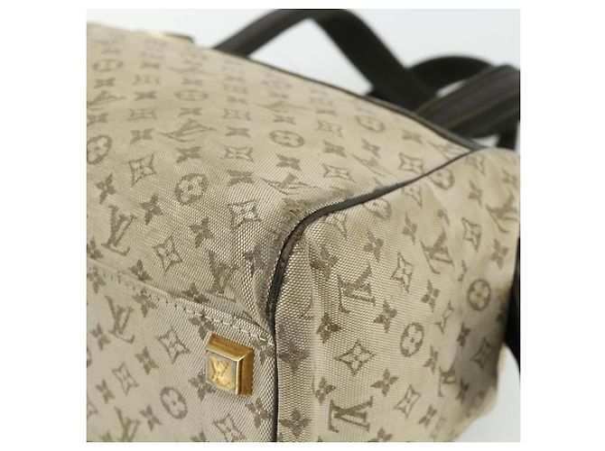 LOUIS VUITTON Borsa Monogram Mini Josephine GM Khaki M92310 LV Auth 177307 Cachi - vista 9