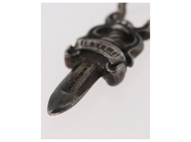 Pendente Chrome Hearts Dagger Charm Top Ag925 Silver Auth 176814SM Argento - vista 10