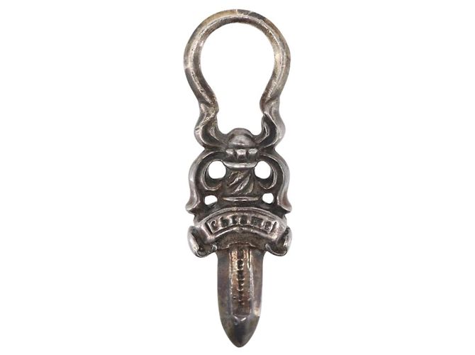 Pendente Chrome Hearts Dagger Charm Top Ag925 Silver Auth 176814SM Argento - vista 2