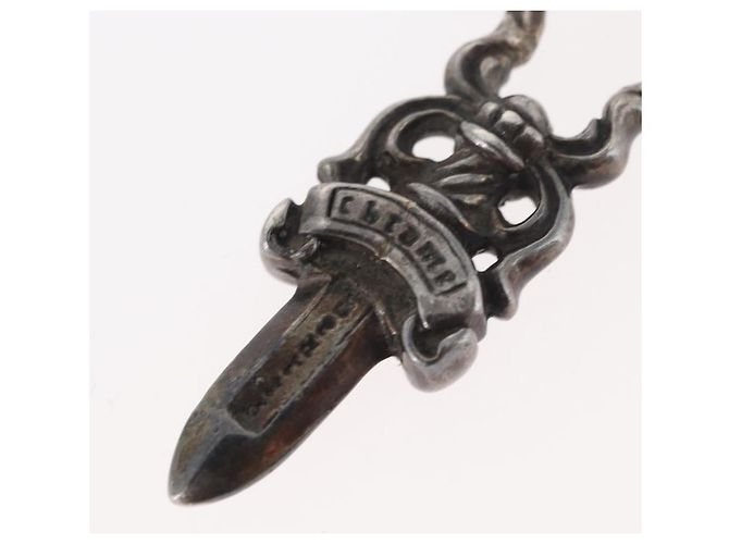 Pendente Chrome Hearts Dagger Charm Top Ag925 Silver Auth 176814SM Argento - vista 6