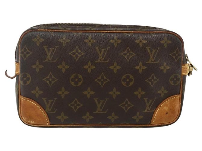 LOUIS VUITTON Monogram Marly Dragonne GM Clutch Bag M51825 LV Auth bs34996 Monogramma - vista 2