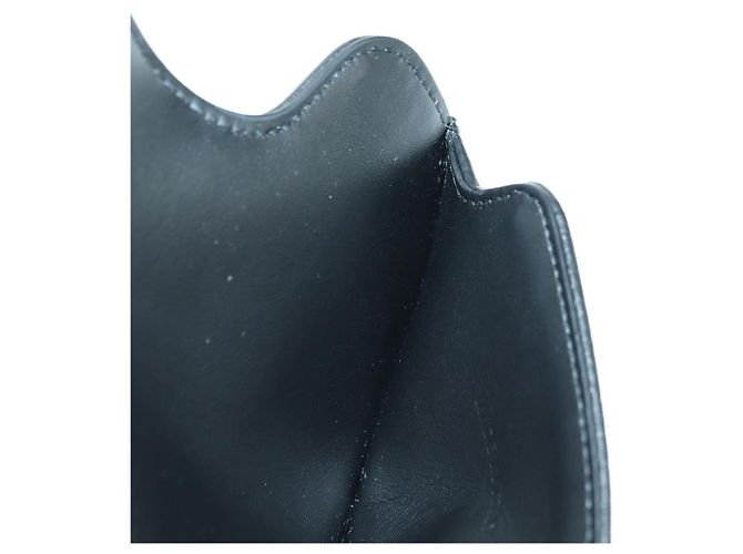 Pochette da collo Christian Dior Trotter Canvas Nero Argento Auth 177974M - vista 16