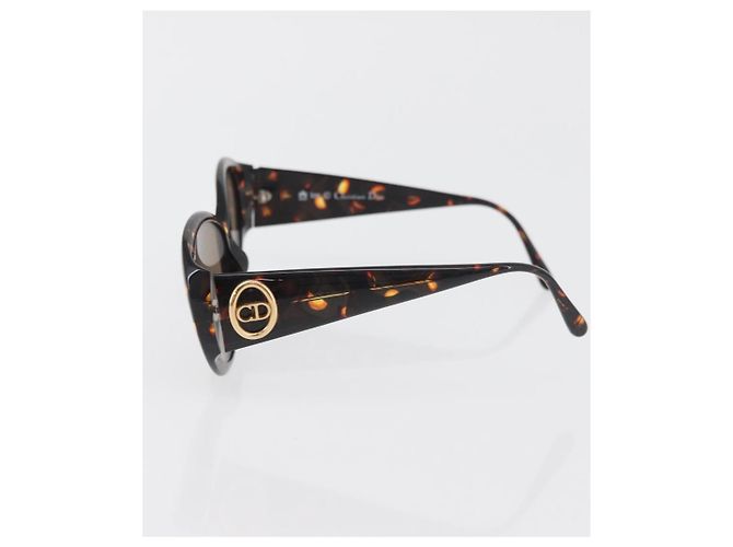 Gafas de sol Christian Dior plástico 2 Set Black Brown Auth bs34885 Castaño Negro - vista 7
