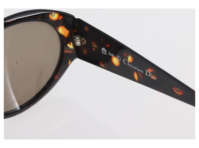 Gafas de sol Christian Dior plástico 2 Set Black Brown Auth bs34885 Castaño Negro - vista 8